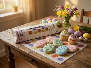 Makery Easter Parchment Sheets (12 Sheets, 8x8 in)